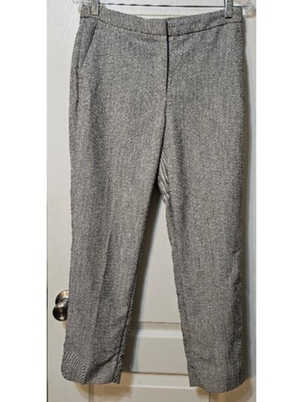 H&M Plaid Dress Pants Size 6 Classic Career Chic Trouser